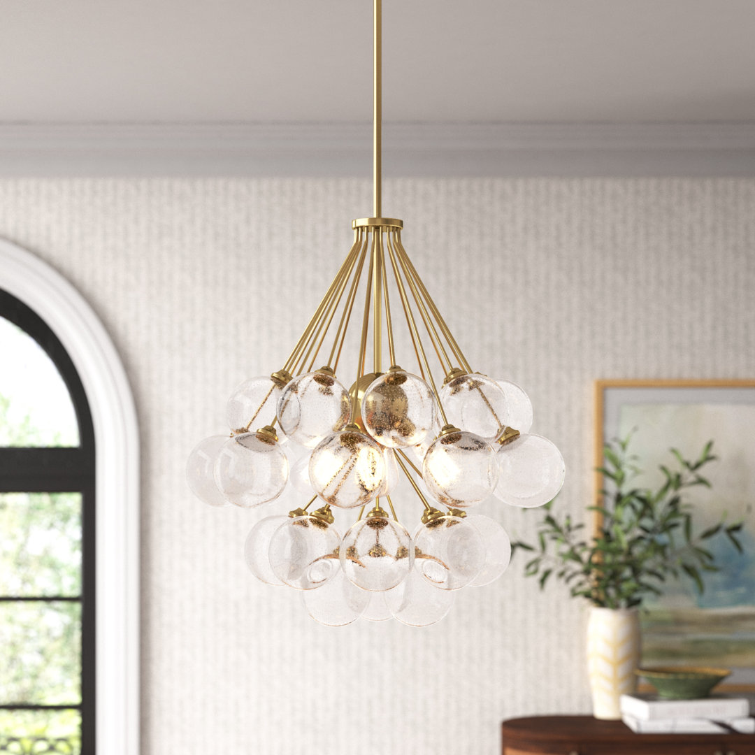 Logan 3 - Light Unique Sphere Chandelier